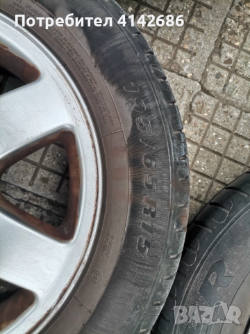 Алуминиеви джанти с летни гуми за Голф 4 и Ауди А3 , снимка 8 - Гуми и джанти - 52089934