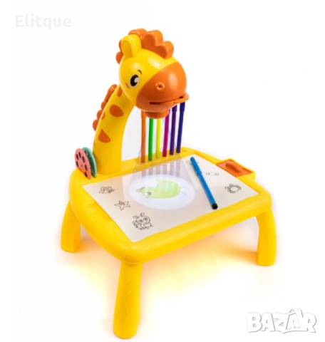 Детска масичка за рисуване с вграден проектор, снимка 6 - Рисуване и оцветяване - 52804690