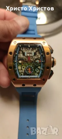 Мъжки луксозен часовник Richard Mille RM 11 -05 Automatic Winding Flyback Chronograph Gmt  Limited , снимка 2 - Мъжки - 46932854