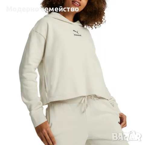 Дамски суитчър PUMA Better Sportswear Hoodie Beige, снимка 1 - Суичъри - 46973180