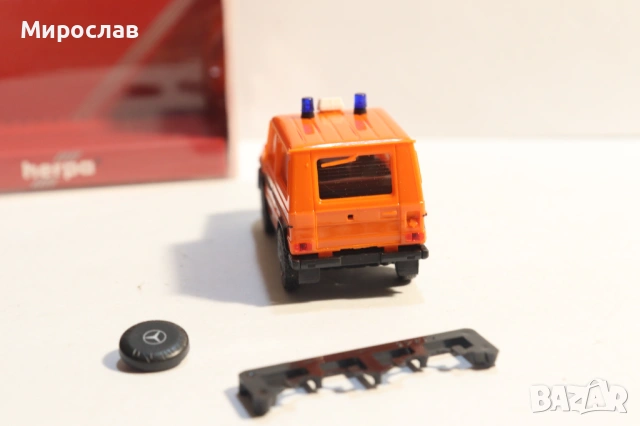 HERPA H0 1/87 MERCEDES BENZ G КОЛИЧКА МОДЕЛ, снимка 5 - Колекции - 53328534