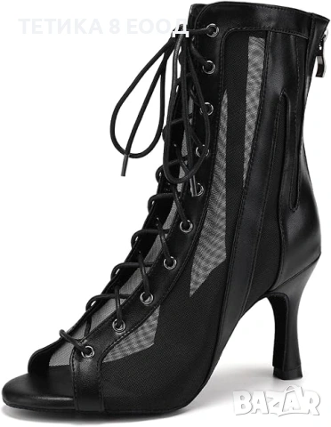 Дамски обувки за танци, токчета за бачата / салса / латино / бални