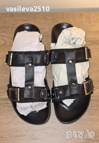 Burberry оригинални дамски чехли , снимка 4 - Чехли - 53891185