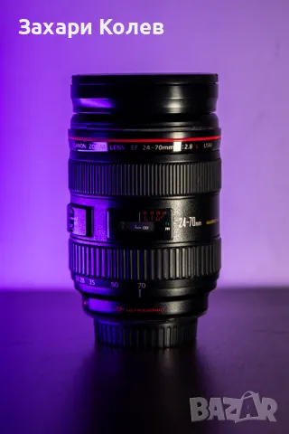 Обектив Canon EF 24-70mm f/2.8L USM I, снимка 12 - Обективи и филтри - 48255571