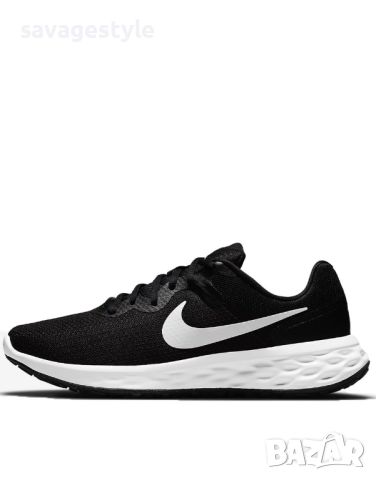 Мъжки маратонки NIKE Revolution 6 Next Nature Shoes Black/White M, снимка 1 - Маратонки - 45892354