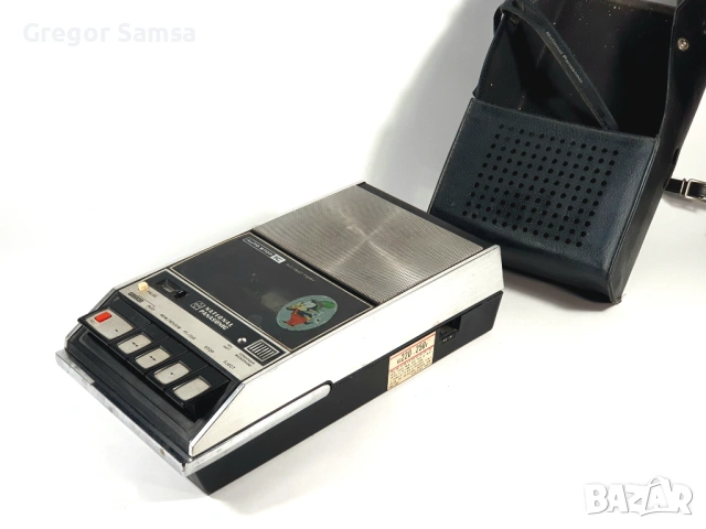 Касетофон Диктофон NATIONAL PANASONIC RQ-413S от 1970-те Ретро Буумбокс, снимка 3 - Радиокасетофони, транзистори - 53166623
