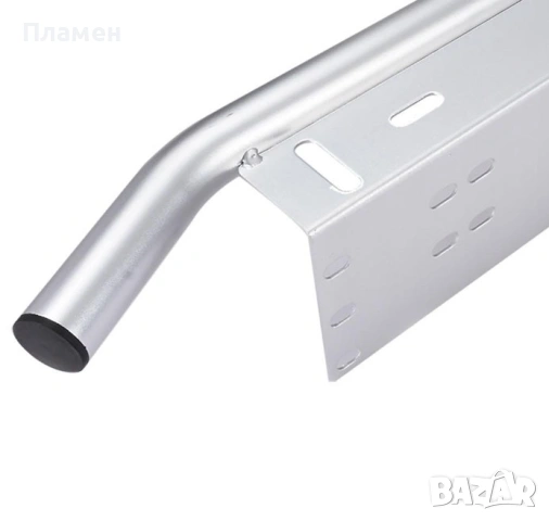 Стойка метална за халогени – СИВА и черна, снимка 3 - Аксесоари и консумативи - 53722463