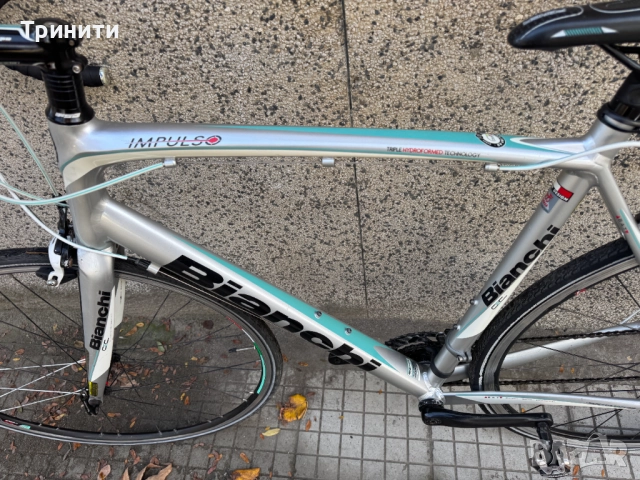 Bianchi Impulso / Shimano 105 2x10 / шосеен велосипед, снимка 4 - Велосипеди - 52767769