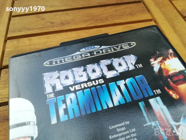 SEGA MEGA DRIVE-ROBOCOP THE VERSUS TERMINATOR 0505251936, снимка 8 - Други игри и конзоли - 50168004
