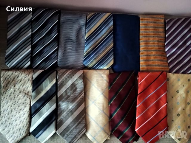 Мъжки вратовръзки коприна, снимка 5 - Ризи - 34272574