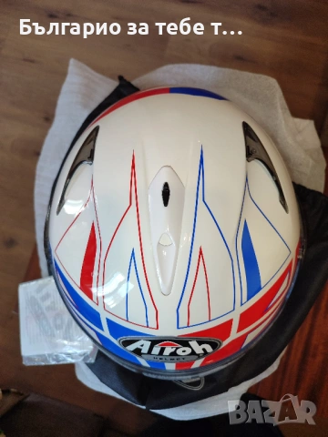 Мото каска Airoh JT Convert Blue Gloss XXL 63 см., снимка 8 - Аксесоари и консумативи - 53752280