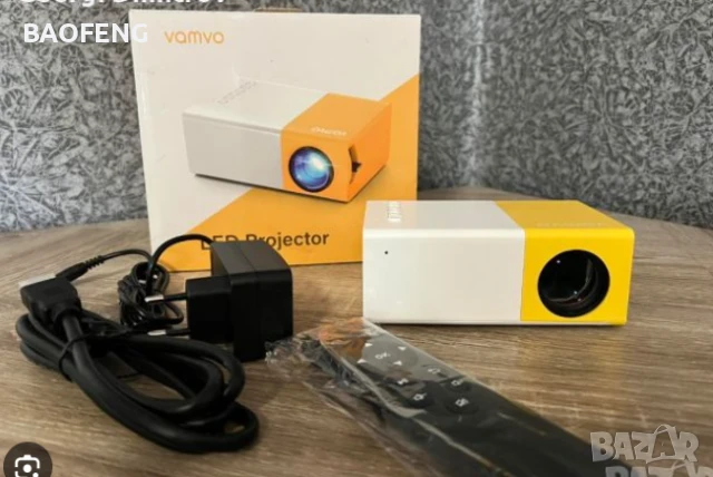 Нов PVO Мини LED видео проектор/Full HD/забавления за деца/домашно кино/HDMI/USB/дистанционно, снимка 3 - Плейъри, домашно кино, прожектори - 50702451