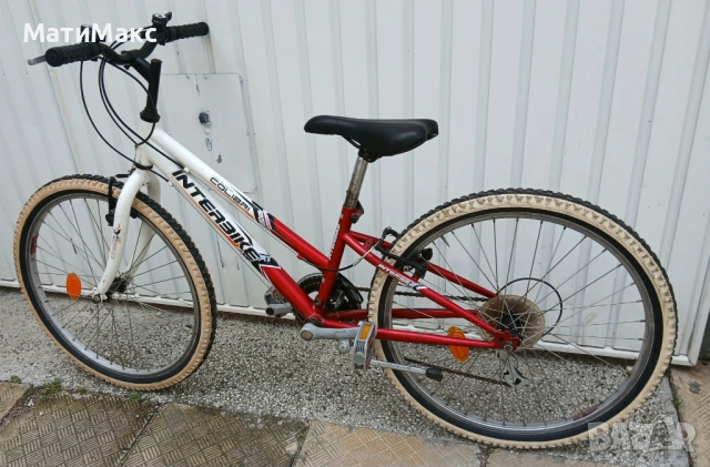 Велосипед INTERBIKE 24 " със скорости, снимка 3 - Велосипеди - 54087616