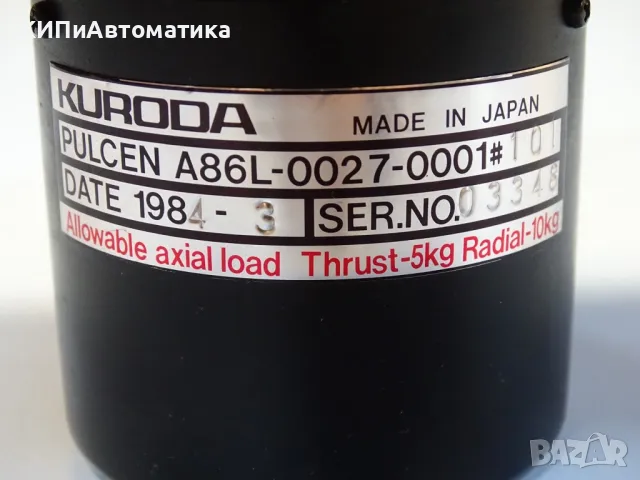 Енкодер KURODA PULCEN A86L-0027-0001-101 rotari encoder, снимка 5 - Резервни части за машини - 48767355