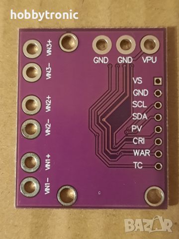 INA3221 triple current sensor, троен токов датчик , снимка 2 - Друга електроника - 45646392