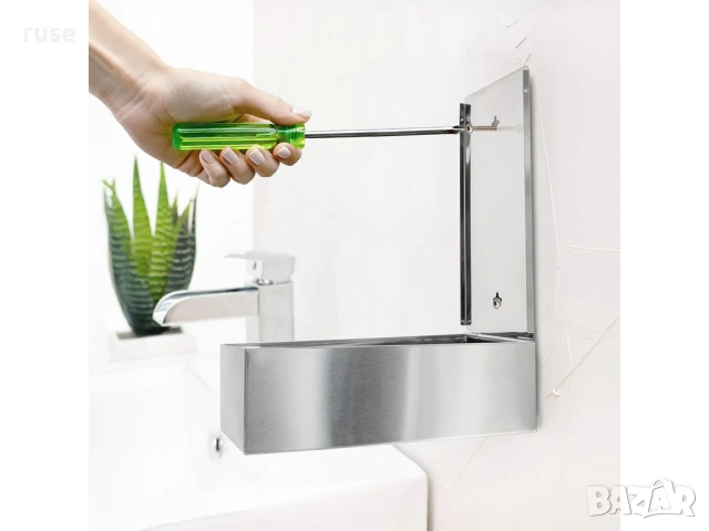 НОВА! Кутия за козметични кърпи салфетки неръждаема стомана, снимка 6 - Други стоки за дома - 53967129