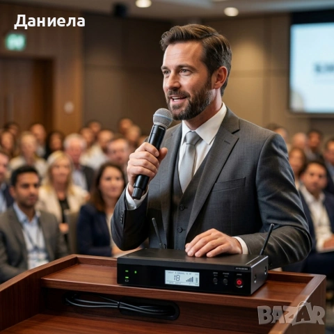 Професионален безжичен вокален микрофон за сцена и студио BLX, снимка 7 - Микрофони - 53783134