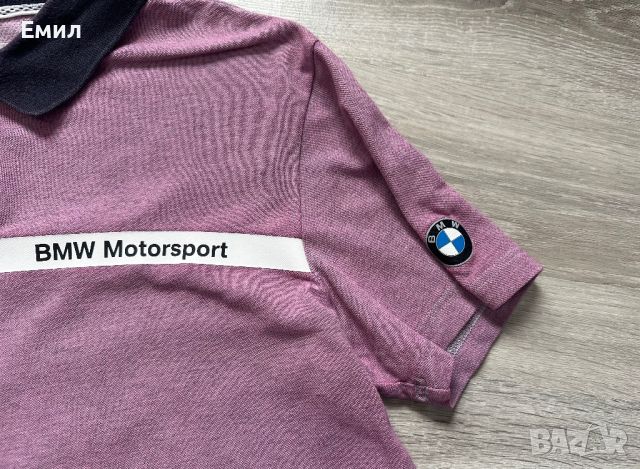 Мъжка тениска Puma x BMW Motorsport MPower, Размер M, снимка 5 - Тениски - 45828480