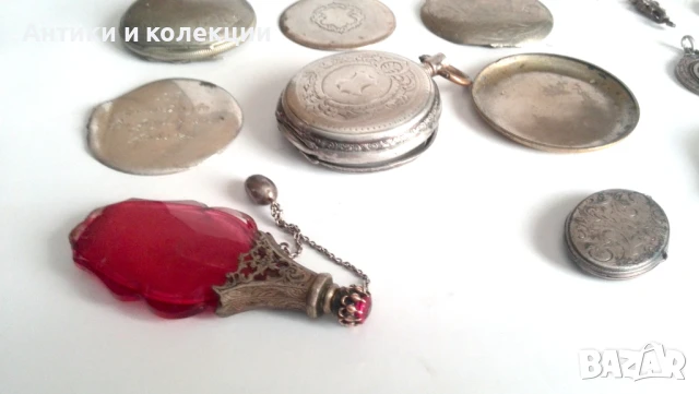 Стари сребърни и посребрени предмети по договаряне, снимка 8 - Антикварни и старинни предмети - 51262341