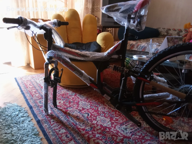 Планински велосипед със скорости Interbike - Parallax Black Matt, 26'' черен, снимка 5 - Велосипеди - 51617436