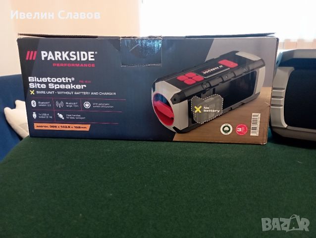 Блутут колона Parkside , снимка 1 - Bluetooth тонколони - 46008996