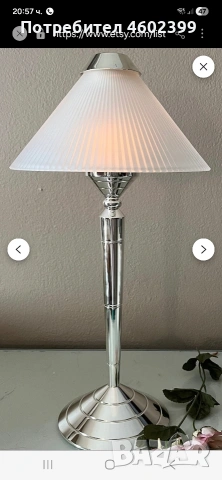 ношна лампа на свещт, снимка 9 - Настолни лампи - 53434037