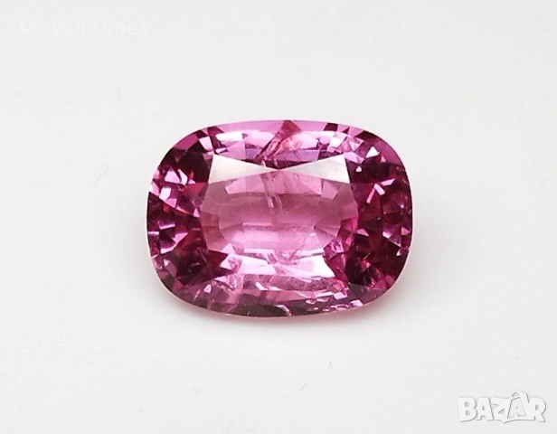 Зашеметяващ Vivid Hot Pink Шпинел – 3.14 каратов, нетретиран от Мианмар! Сертифициран! Нов!