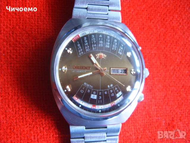 Ориент вечен календар - Ретро КЛАСИКА!, снимка 3 - Антикварни и старинни предмети - 53947298