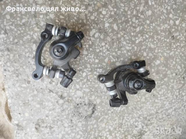 Механичен апарат за спирачка за велосипед колело , снимка 1