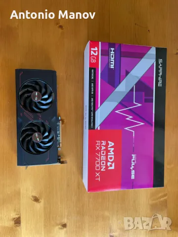 Amd radeon rx 7700 xt sapphire pulse / Перфектно качество, снимка 8 - Видеокарти - 47779125