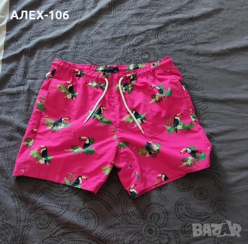 Мъжки бански цвят: Червен и Розово , снимка 6 - Бански - 51265501