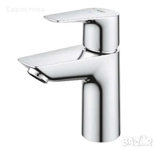 Смесител за умивалник Grohe Start Edge 23900001, 3/8'', Размер S, Push to Open, цвят: хром, снимка 6 - Смесители - 47238498