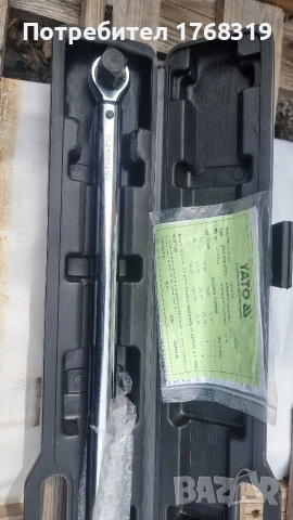 продавам нов динамометричен ключ 3/4 400Nm, снимка 2 - Ключове - 54192113