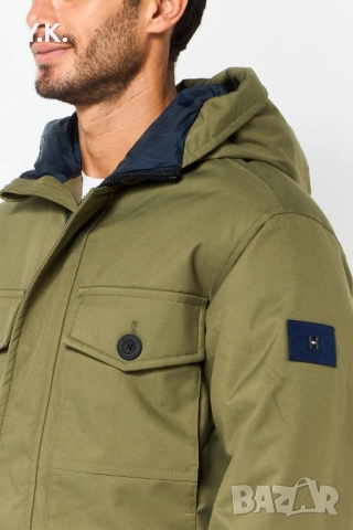 Оригинално мъжко яке Tommy Hilfiger Heavy Canvas Parka, снимка 8 - Якета - 52525883
