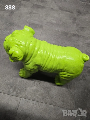 керамично куче булдог , снимка 3 - Декорация за дома - 54089828