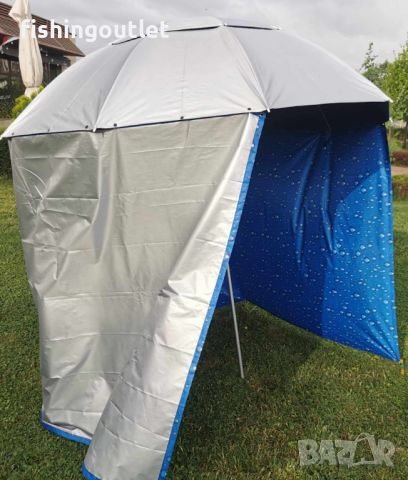 Водоустойчив чадър с тента и UV покритие 2.40мт OSAKO 2024г, снимка 9 - Такъми - 45337863