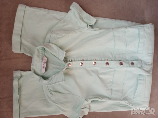 Детски гащеризон цвят мента , снимка 4 - Детски якета и елеци - 51450212