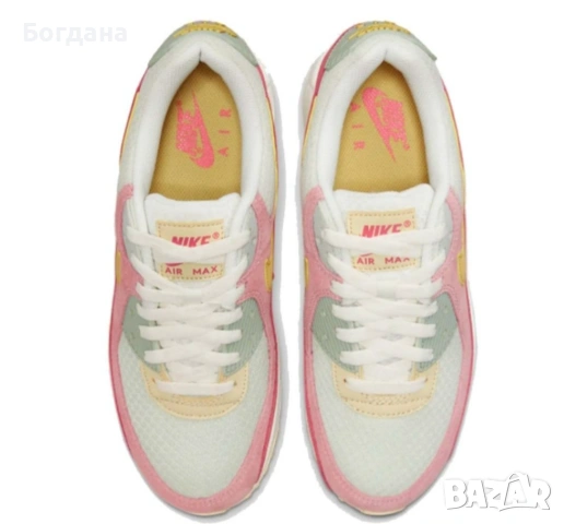 Nike Air Max WMN 90 в пастелни цветове, снимка 2 - Маратонки - 53981601