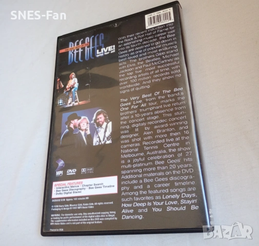 The Very Best of the Bee Gees, снимка 3 - DVD дискове - 53850984