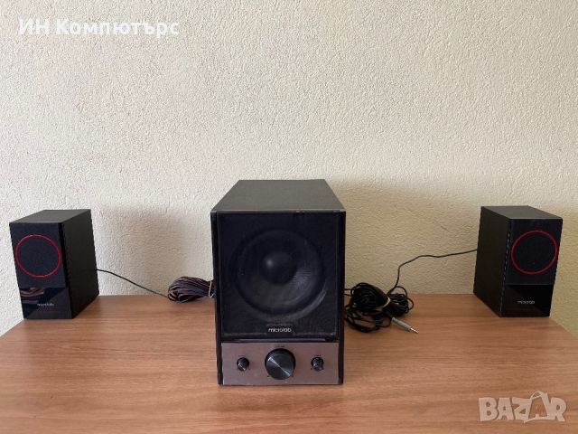 Продавам 2.1 аудио система MicroLab FC390, снимка 1 - Тонколони - 45172079