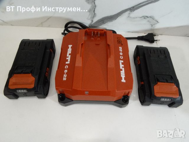 Hilti TE 4 - 22 / 2 x 4.0 Ah / Nuron - Компактен перфоратор D дръжка, снимка 11 - Други инструменти - 45775518