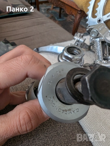 Ретро Шосеен Монтаж Campagnolo Nuovo Gran Sport , снимка 4 - Велосипеди - 52054790