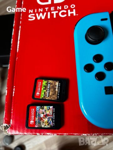 Nintendo switch V2 пълен комплект , снимка 4 - Nintendo конзоли - 45582896