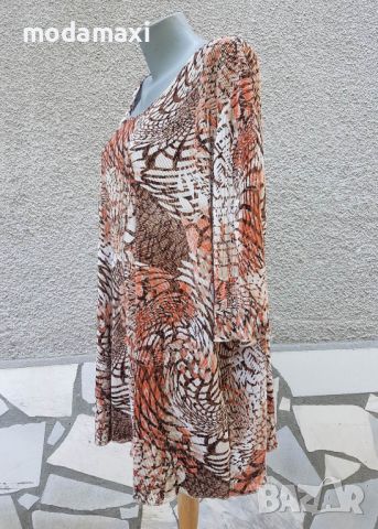 8XL(гигант) Нова блуза M. Collection фризе , снимка 3 - Туники - 45285635