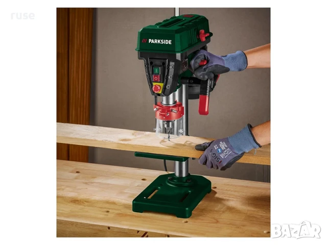 НОВА! Настолна бормашина Parkside РТВМ 400 D1, снимка 3 - Бормашини - 51299426