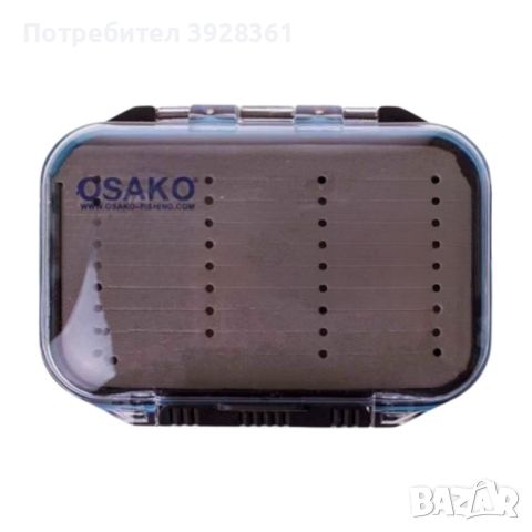 Двойна кутия за изкуствени примамки Osako, снимка 1 - Такъми - 46066913