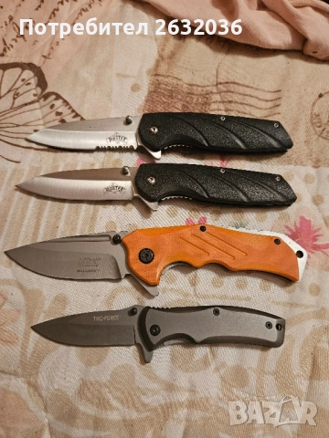 Продавам сгъваеми ножове НОВИ, снимка 3 - Ножове - 51870286