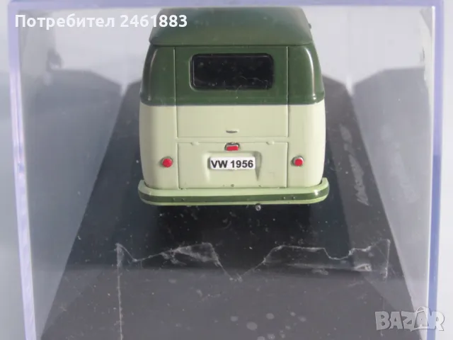 1/43 Atlas/IXO за Германия VW Volkswagen T1 1956 Метална количка нова, снимка 4 - Колекции - 48832323