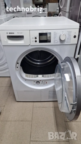 Немска инверторна сушилня с термопомпа Bosch EcoLogixx 7 - ГАРАНЦИЯ, снимка 3 - Сушилни - 53447523