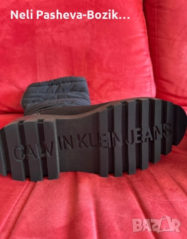 Calvin Klein Jeans- апрески, снимка 4 - Дамски апрески - 51895890